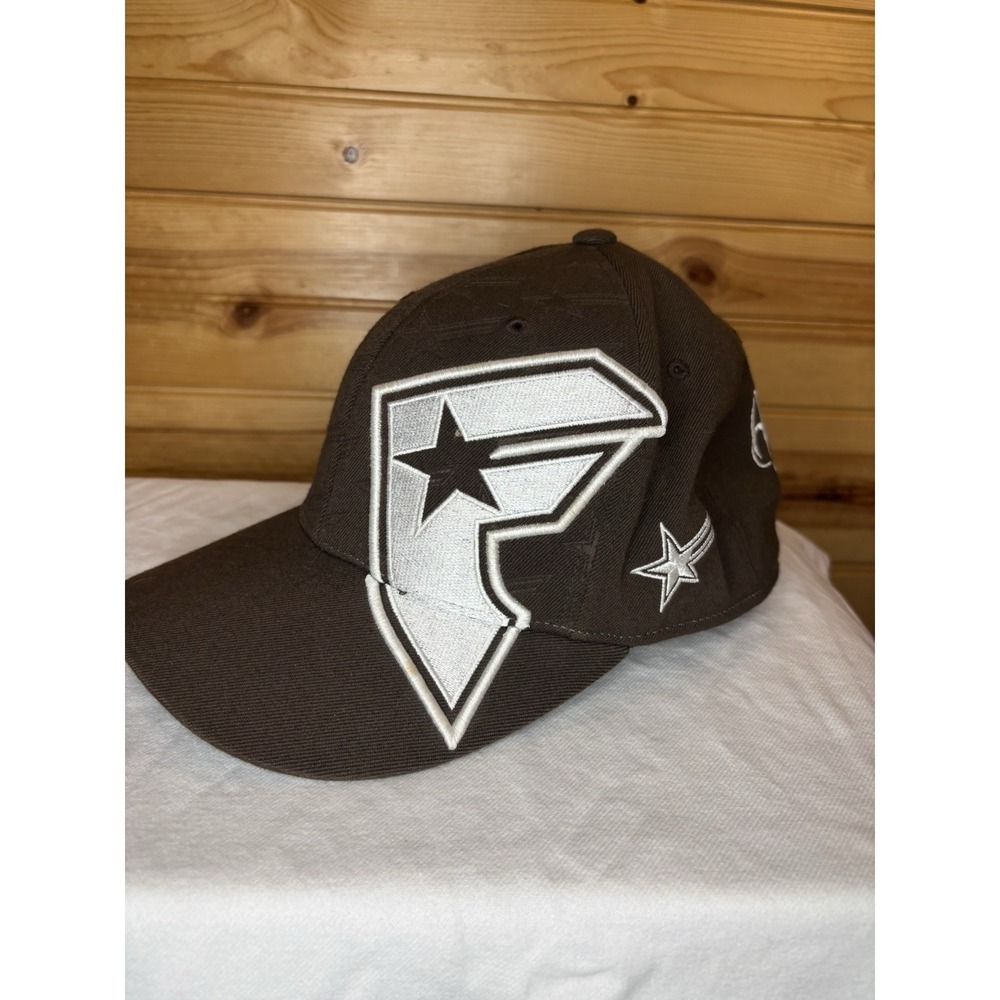 Famous Stars And Straps We Stay Fly Hat Brown 210 Fitted by FlexFit 6 7/8-7 1/4